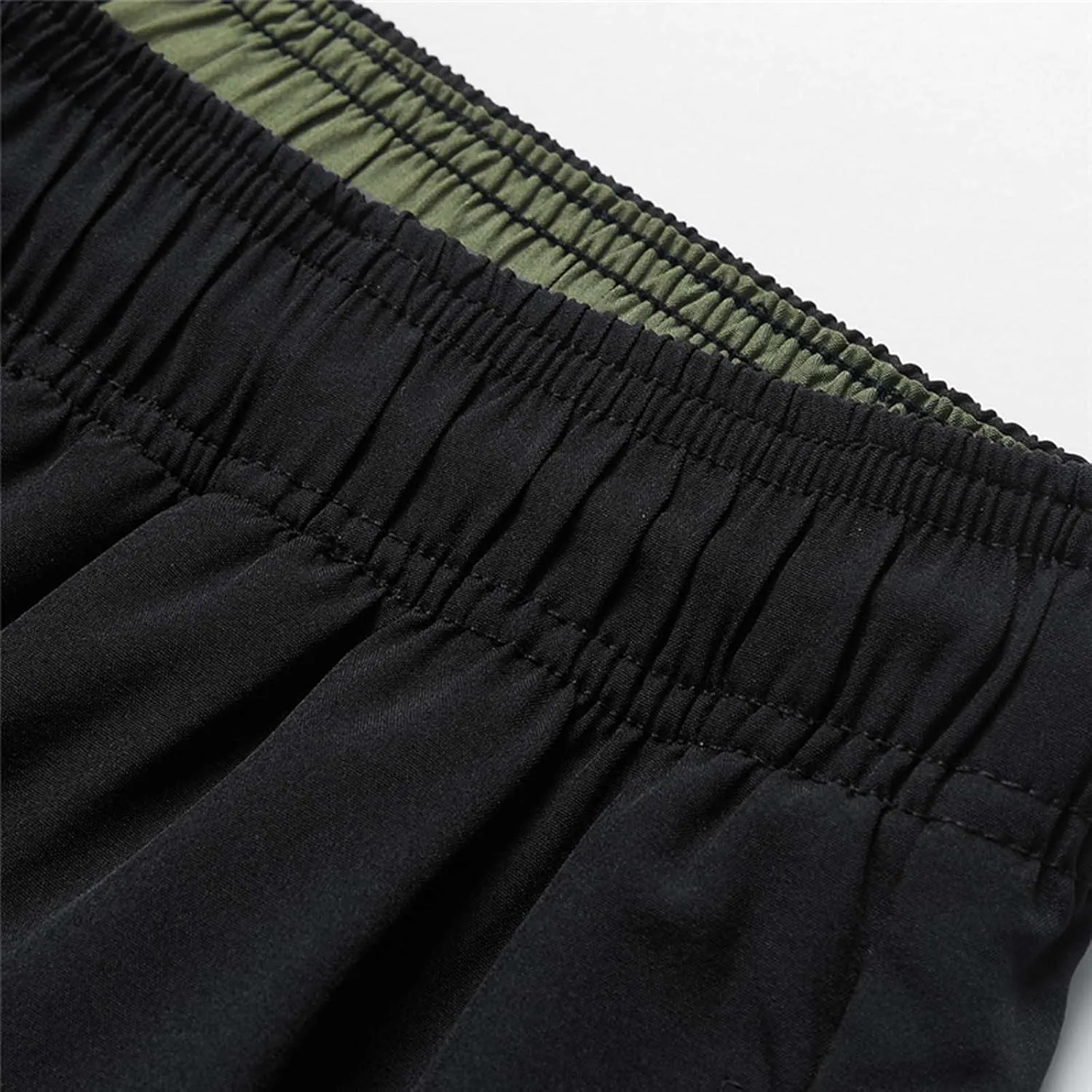 Lastesso Mens Shorts Casual Zipper Pockets Shorts Athletic Quick Dry Summer Boardshorts Lightweight Workout Running Shorts