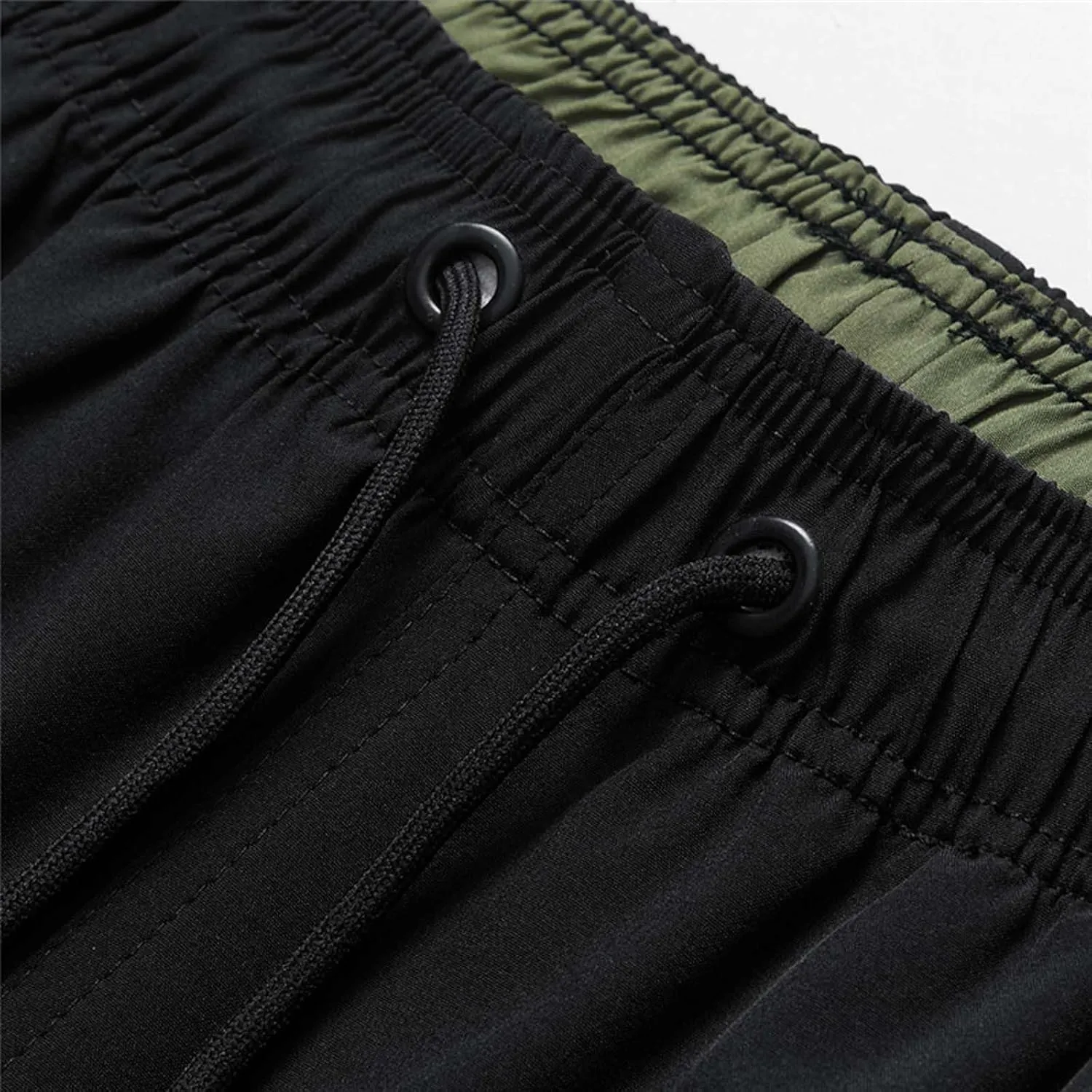 Lastesso Mens Shorts Casual Zipper Pockets Shorts Athletic Quick Dry Summer Boardshorts Lightweight Workout Running Shorts