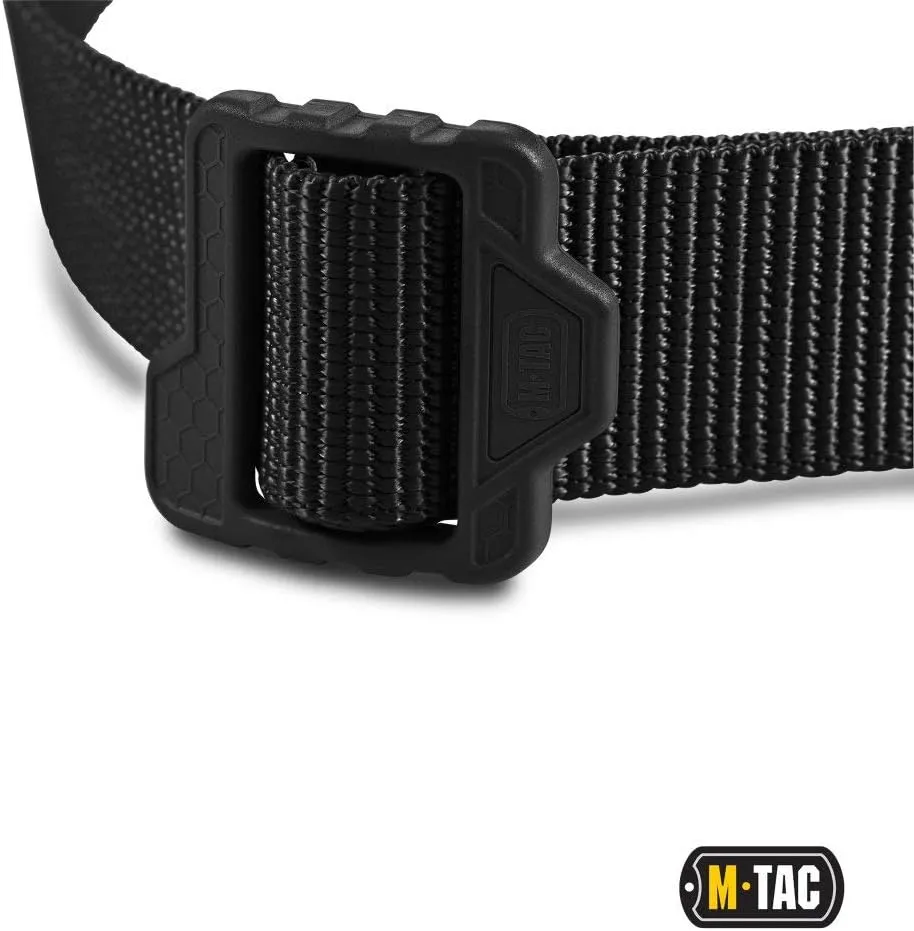 M-Tac Double Duty Tactical Belt - Military Webbing Nylon Utility Belt Plastic Buckle