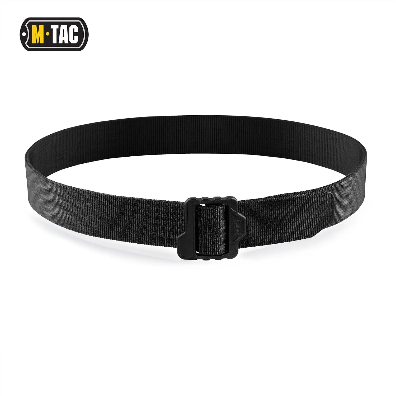M-Tac Double Duty Tactical Belt - Military Webbing Nylon Utility Belt Plastic Buckle