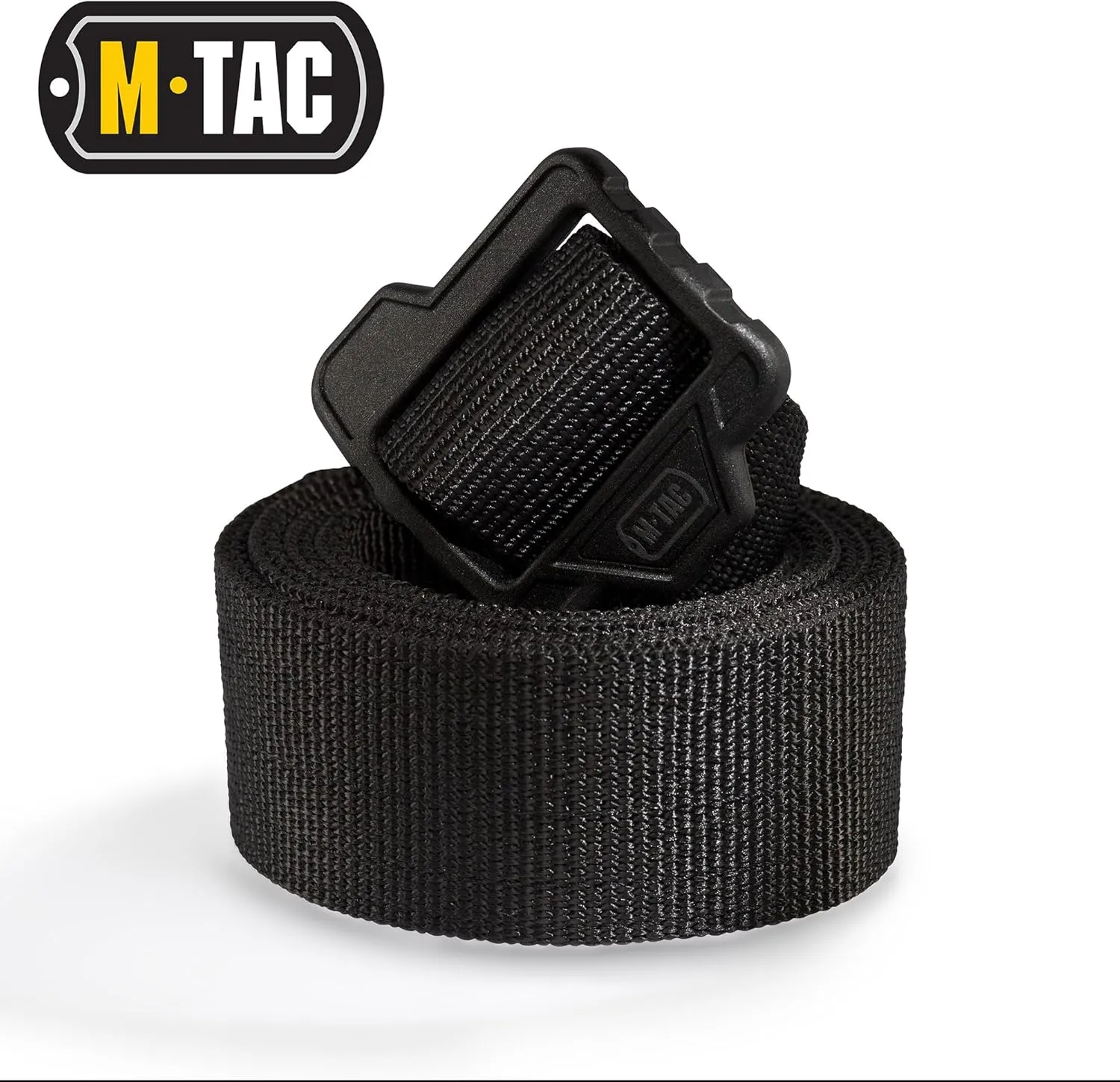 M-Tac Double Duty Tactical Belt - Military Webbing Nylon Utility Belt Plastic Buckle
