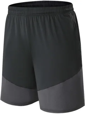 Men's Athletic Running Shorts Casual Loose Gym Basketball Shorts Quick Dry Lightweight Sport Shorts Pants
