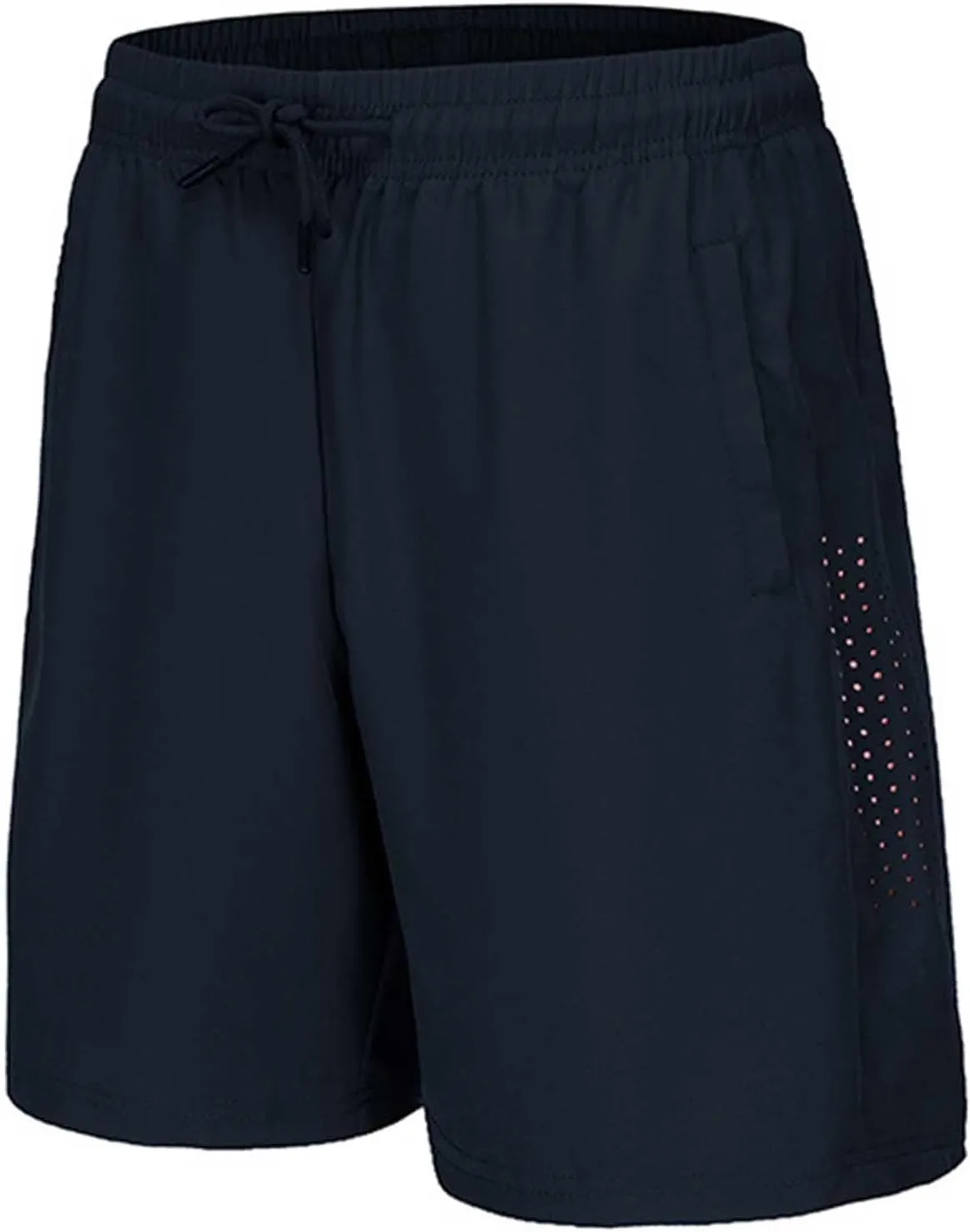 Mens Athletic Shorts Quick Dry Loose Fit Lightweighgt Breathable Sport Running Hiking Workout Gym Shorts with Pockets