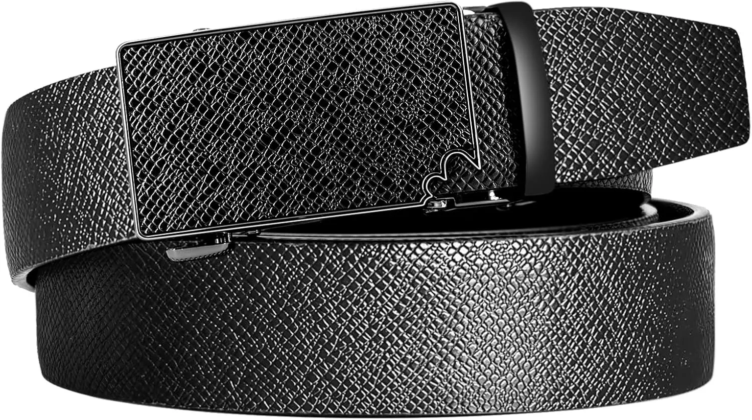 Men's Belts Leather Ratchet Dress Belts for Men Adjustable Belt for Casual Jeans