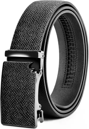 Men's Belts Leather Ratchet Dress Belts for Men Adjustable Belt for Casual Jeans