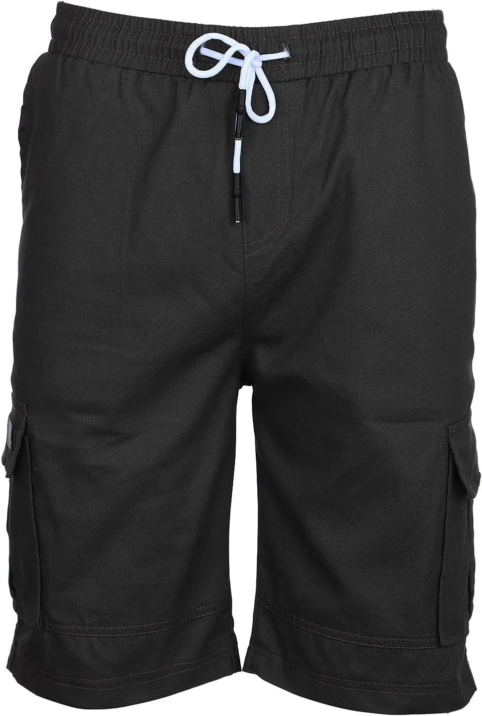 Mens Casual Cargo Shorts - 2025 Drawstring Stretch Summer Beach Shorts Chino Shorts Outdoor Hiking Shorts with 6 Pockets