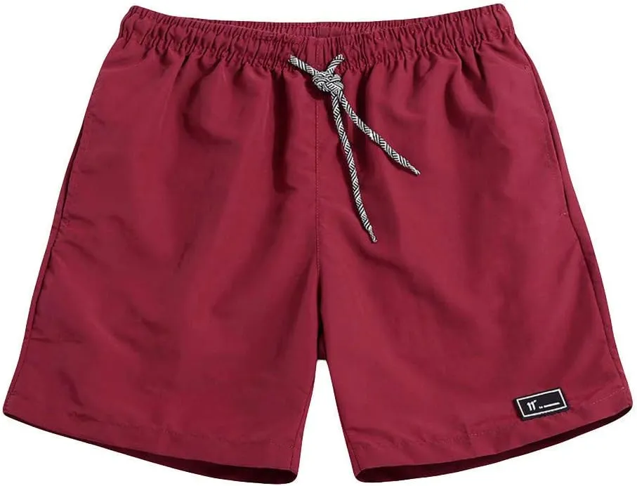 Mens Gym Workout Shorts Quick Dry Drawstring Elastic Waist Athletic Running Shorts Lightweight Sports Hiking Travel Shorts