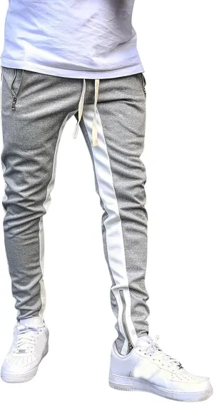 Men's Joggers Mens Sweatpants Athletic Cargo Pants for Men Casual Work Trousers Tactical Pants Rip-Stop Hiking Pants