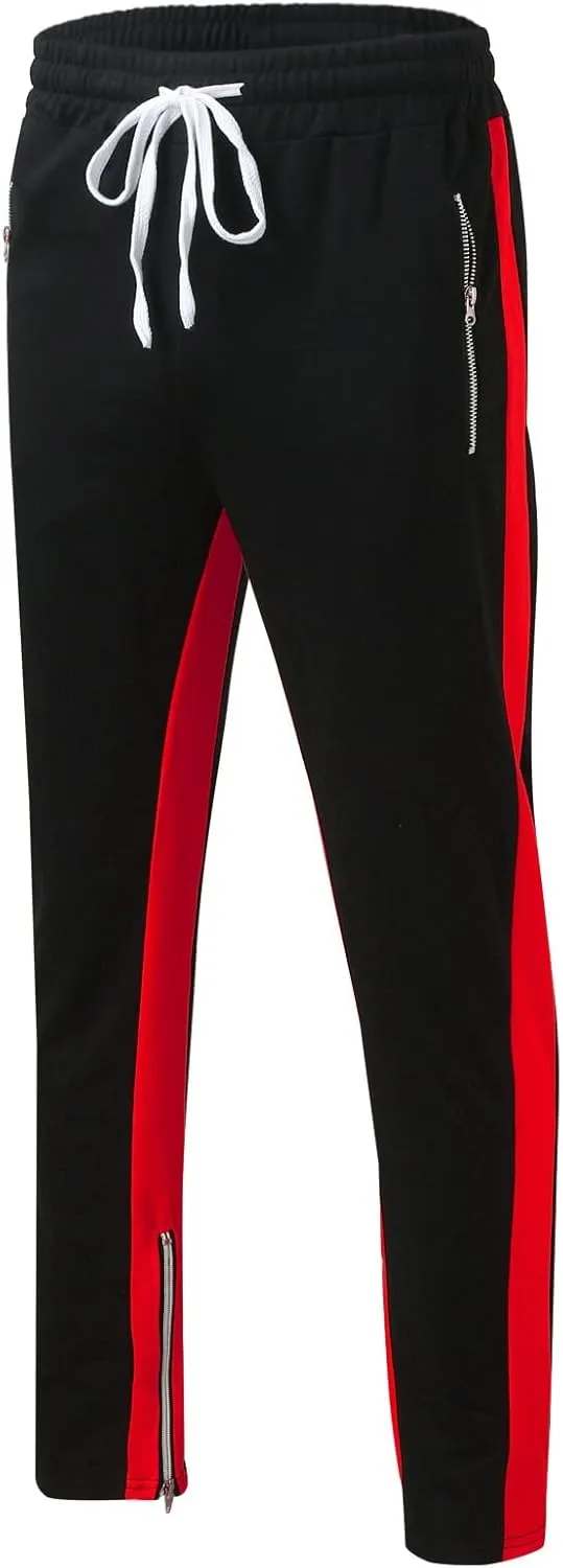 Men's Joggers Mens Sweatpants Athletic Cargo Pants for Men Casual Work Trousers Tactical Pants Rip-Stop Hiking Pants