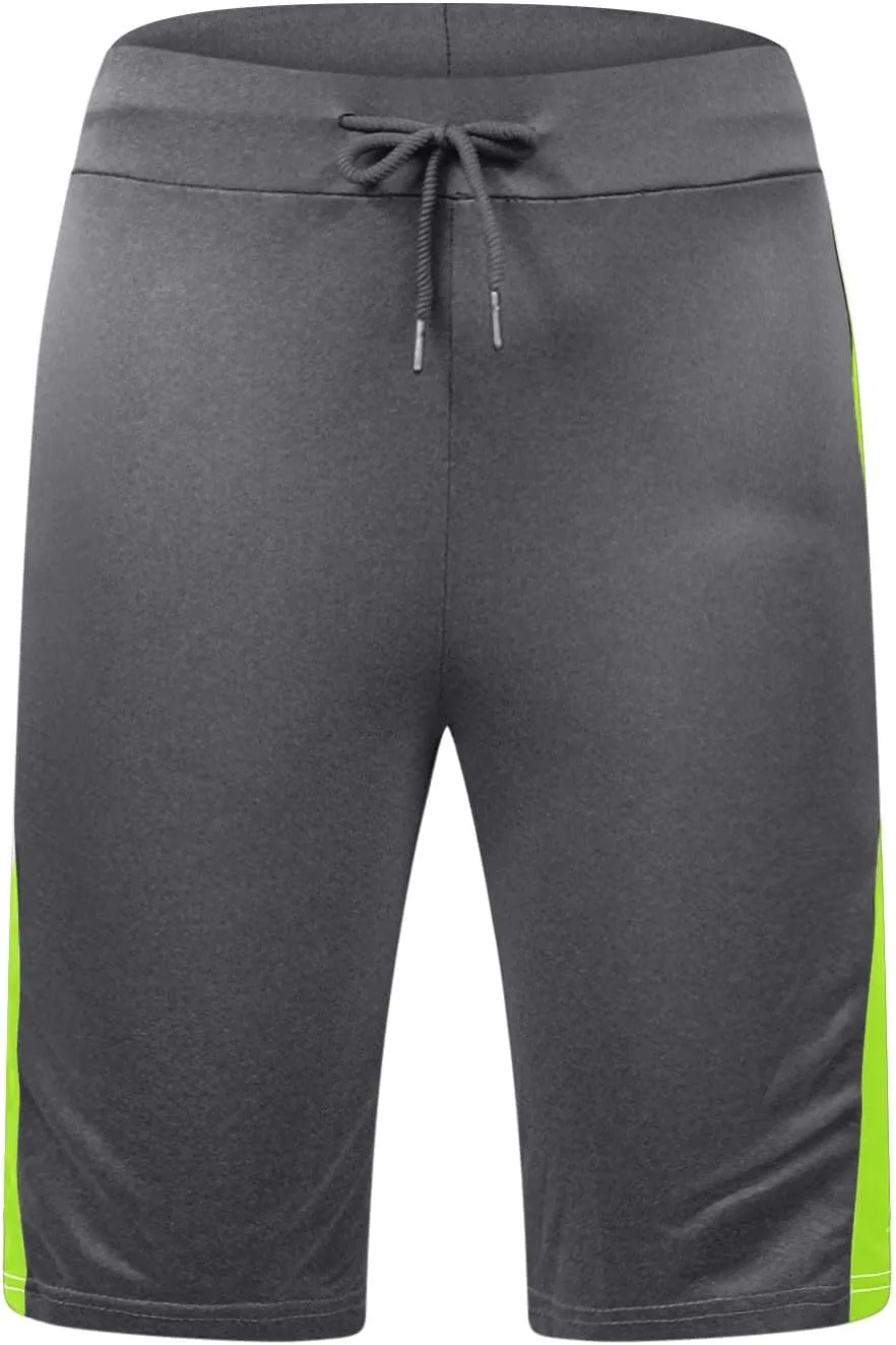 Men's Running Shorts Lightweight Loose Fitness Shorts Casual Quick Dry Workout Gym Athletic Shorts with Pockets