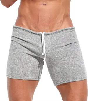 Mens Sexy Shorts Lightweight Muscle Tight Casual Lightweight Stretch Athletic Trunks Combat Track Workout Fitness Pant