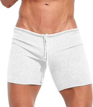 Mens Sexy Shorts Lightweight Muscle Tight Casual Lightweight Stretch Athletic Trunks Combat Track Workout Fitness Pant