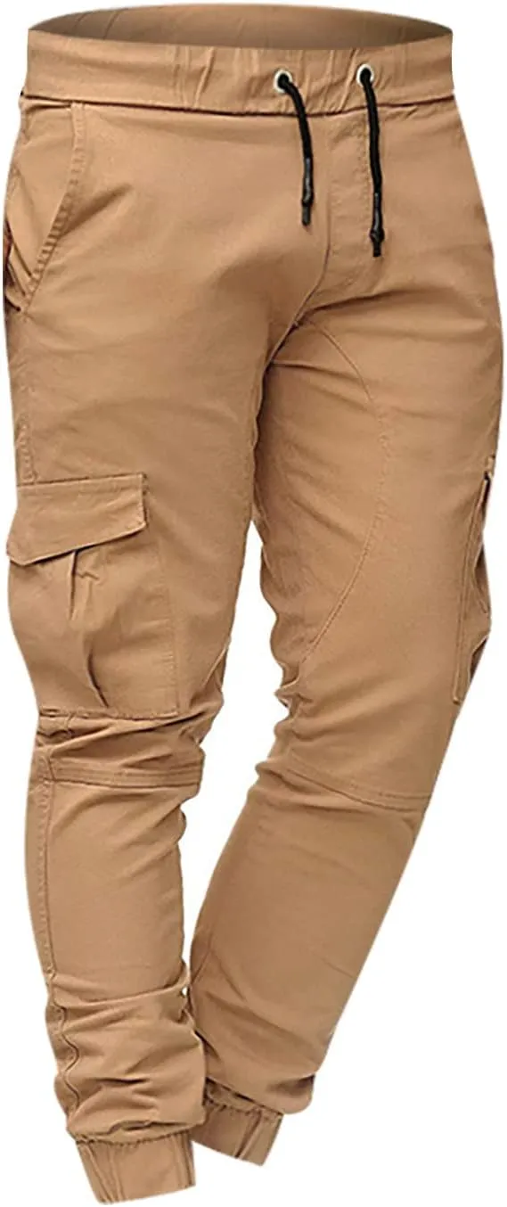 Men's Sports Casual Jogging Trousers Lightweight Hiking Work Pants Outdoor Pant