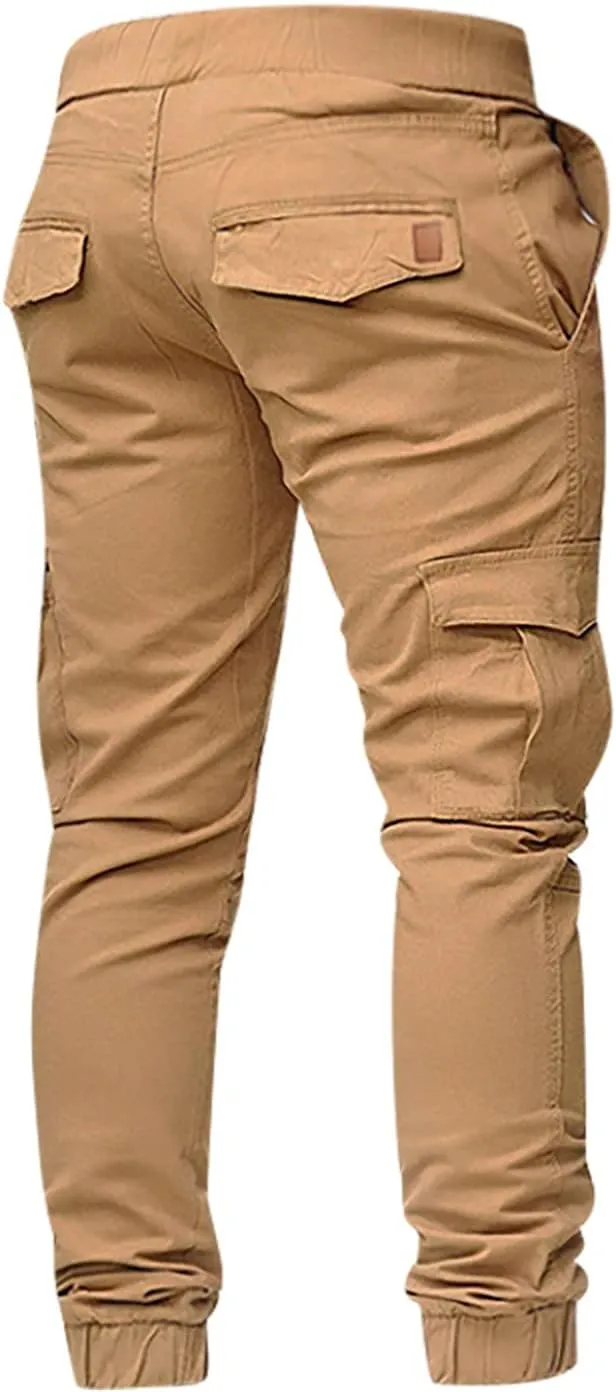 Men's Sports Casual Jogging Trousers Lightweight Hiking Work Pants Outdoor Pant