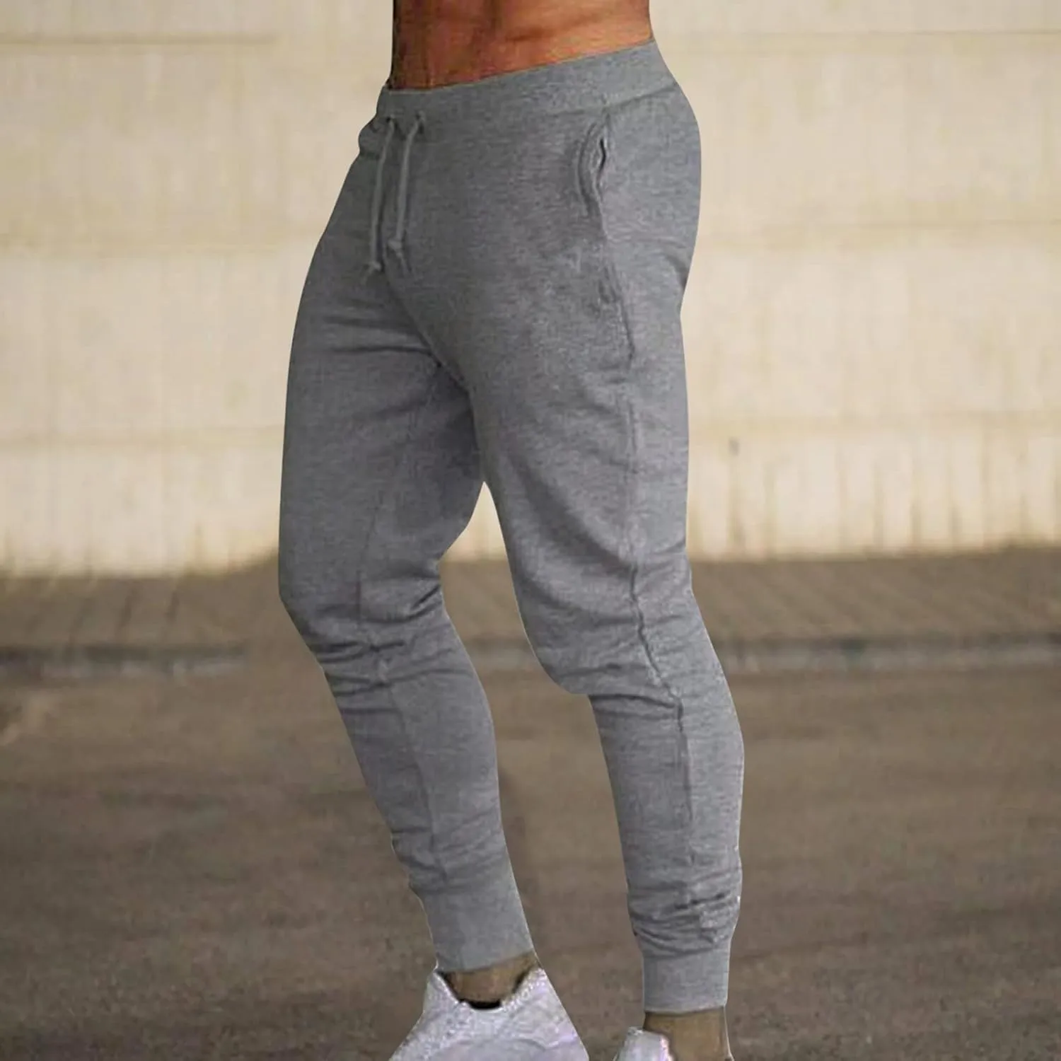 Men's Sweatpants Athletic Cargo Pants for Men Casual Work Trousers Tactical Pants Hiking Sweat Pants Track Joggers