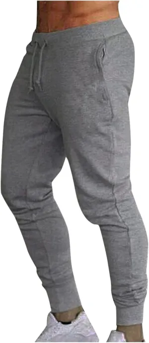 Men's Sweatpants Athletic Cargo Pants for Men Casual Work Trousers Tactical Pants Hiking Sweat Pants Track Joggers