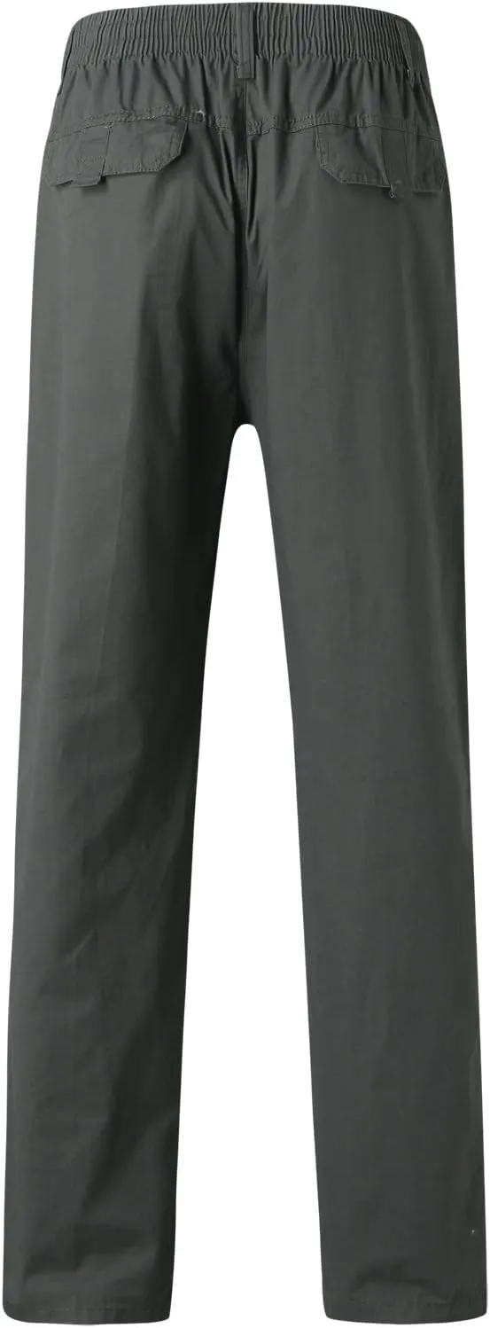 Mens Sweatpants with Pockets Big and Tall Casual Drawstring Athletic Jogger Sports Outdoor Trousers Mens Active Fleece