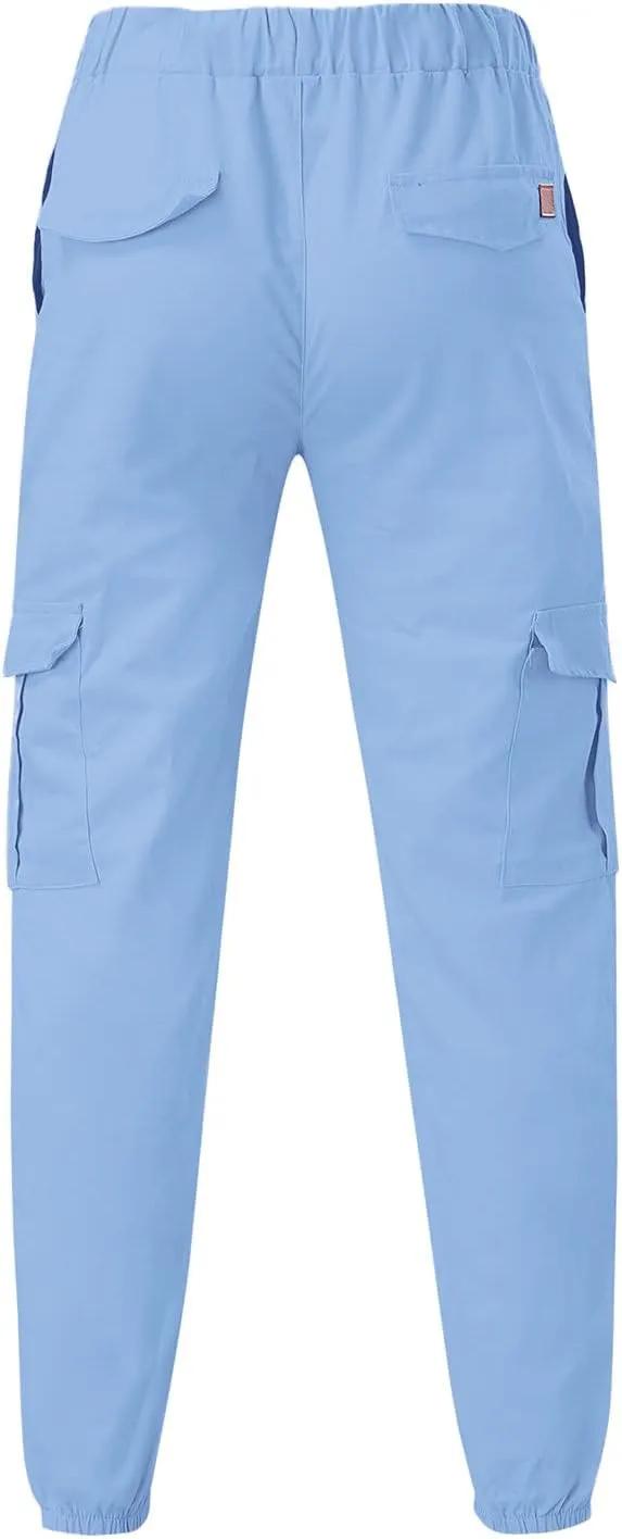 Mens Workout Cargo Sweatpants Casual Trousers Pants Sweatpants for Men with Pockets Men's Basic Active Tapered Jogger