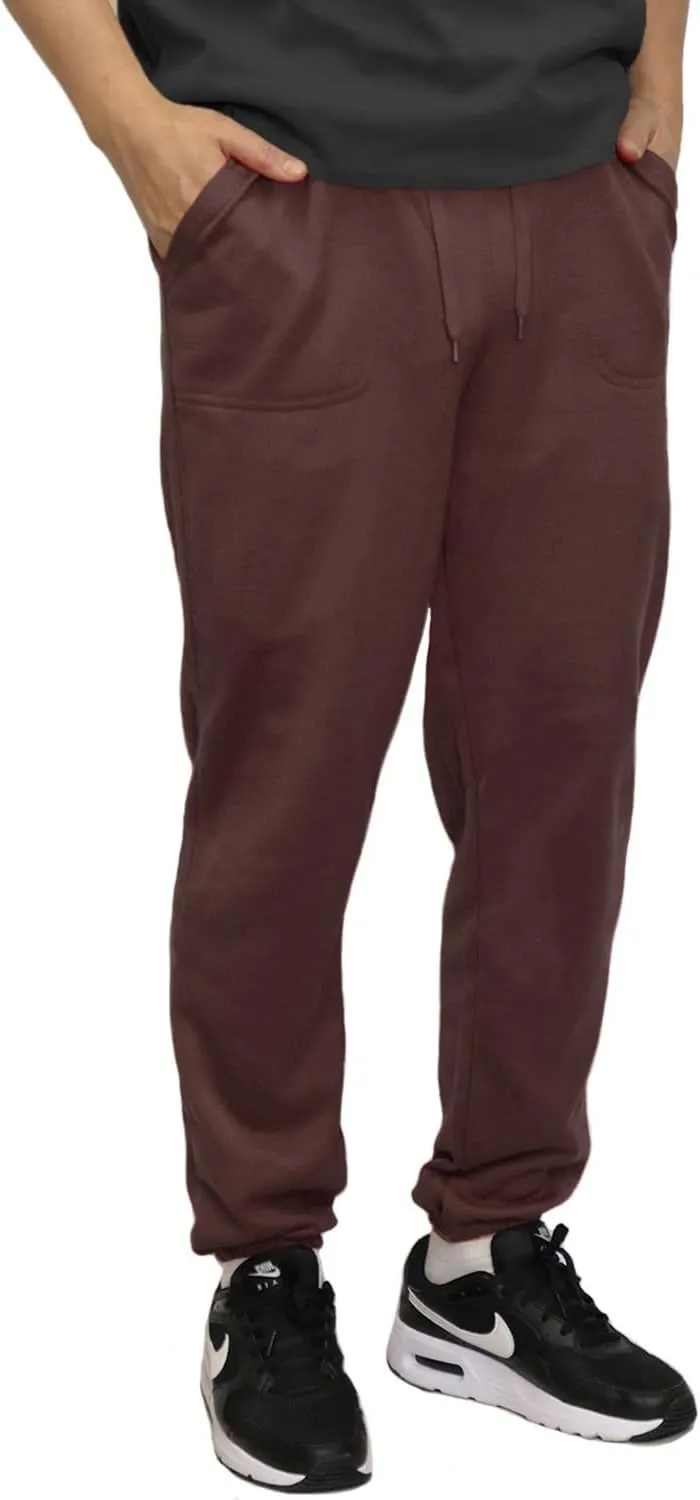 Mersenne Men's Lightweight Sweatpants Fleece Jogger Pants