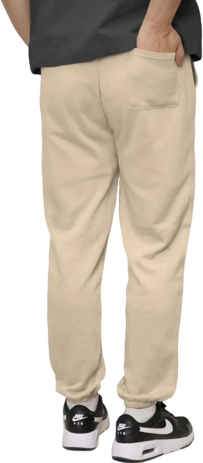 Mersenne Men's Lightweight Sweatpants Fleece Jogger Pants