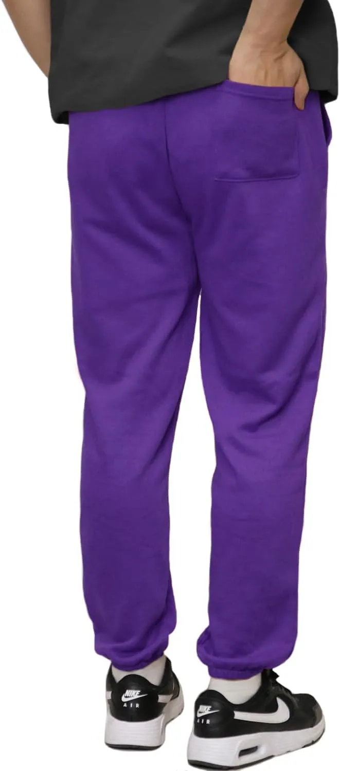 Mersenne Men's Lightweight Sweatpants Fleece Jogger Pants