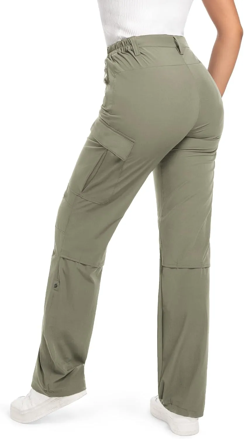 Moosehill Women's Hiking Pants Lightweight Quick Dry Travel Pants Casual Summer Pants for Women