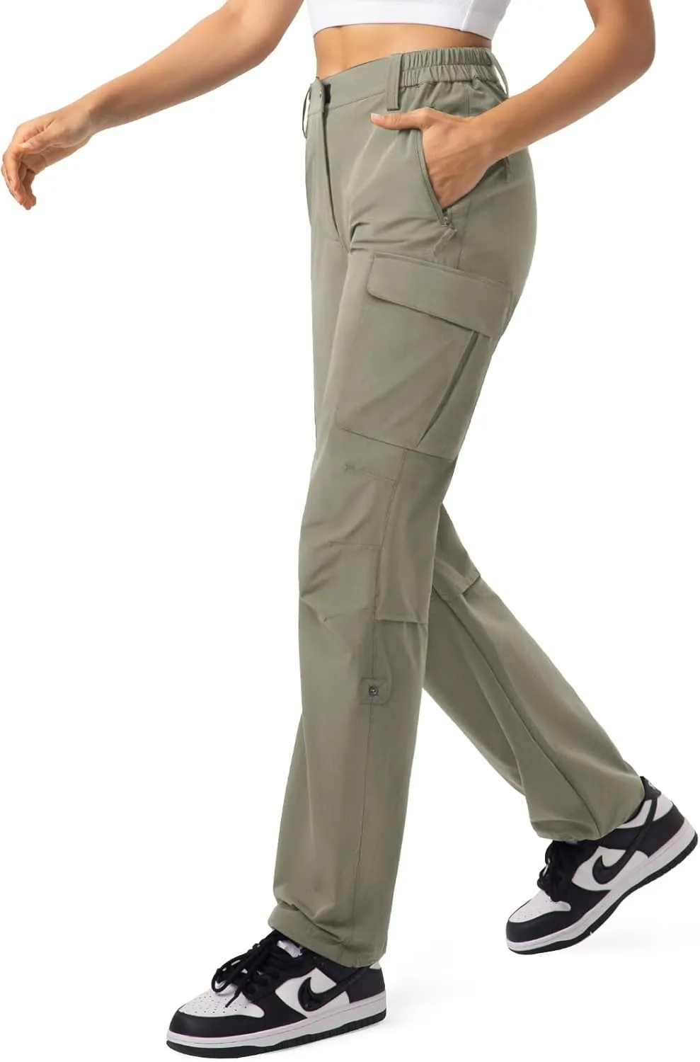 Moosehill Women's Hiking Pants Lightweight Quick Dry Travel Pants Casual Summer Pants for Women