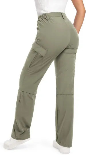 Moosehill Women's Hiking Pants Lightweight Quick Dry Travel Pants Casual Summer Pants for Women