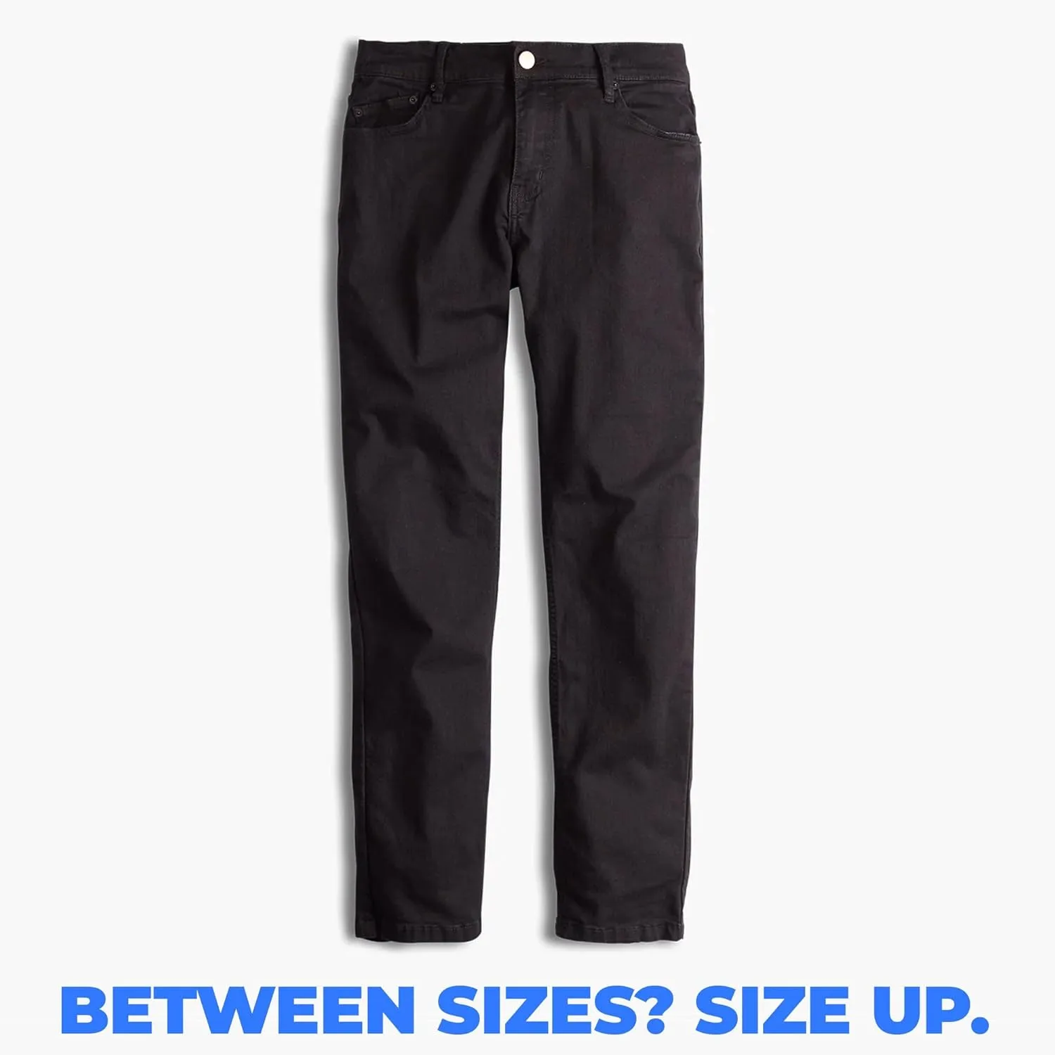 Mugsy Mens Jeans, Classic Fit, Stretch Denim Jeans for Men, Comfortable, 4-Way Stretch, Flexible Pants, Size Up If Needed