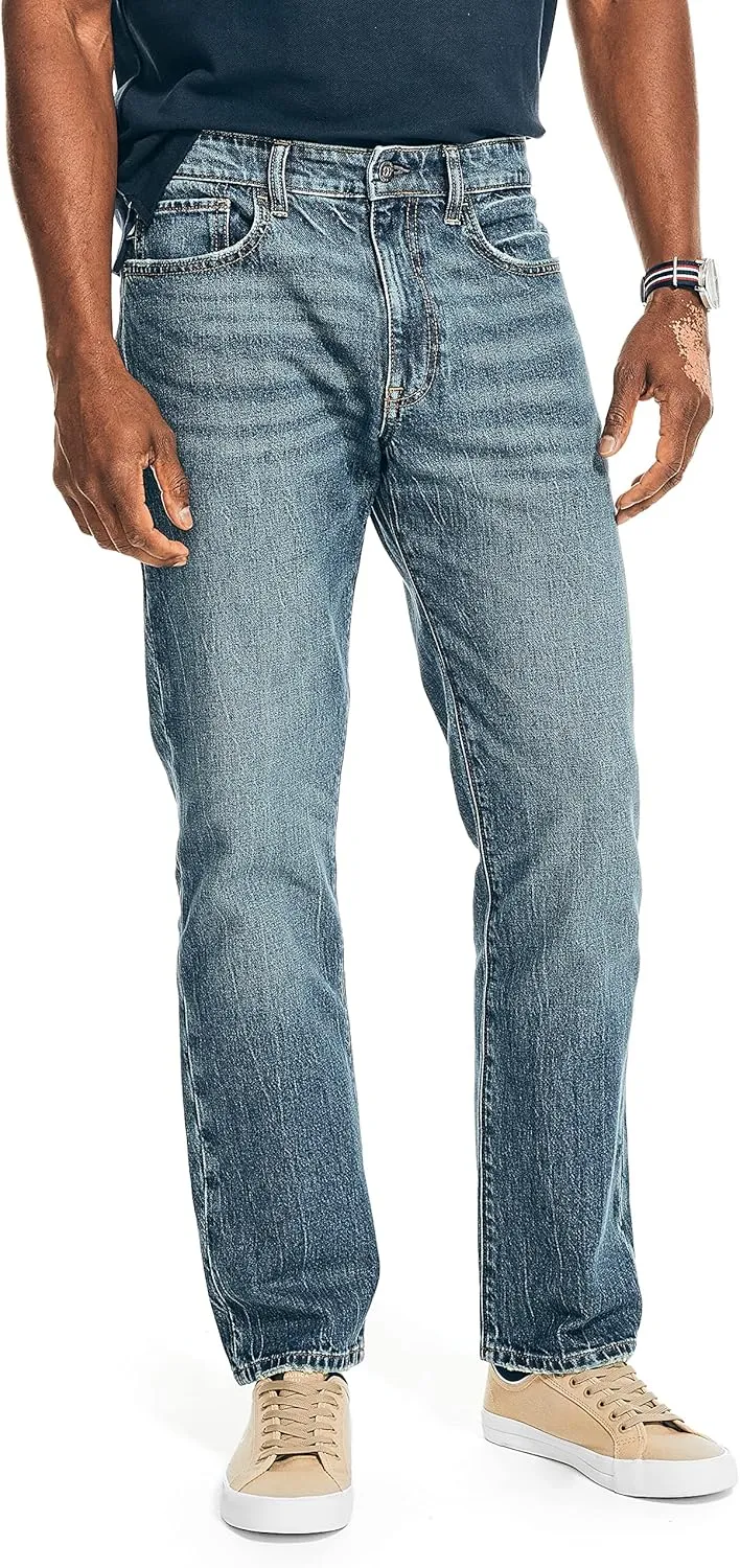 Nautica Men's Vintage Straight Denim Jeans