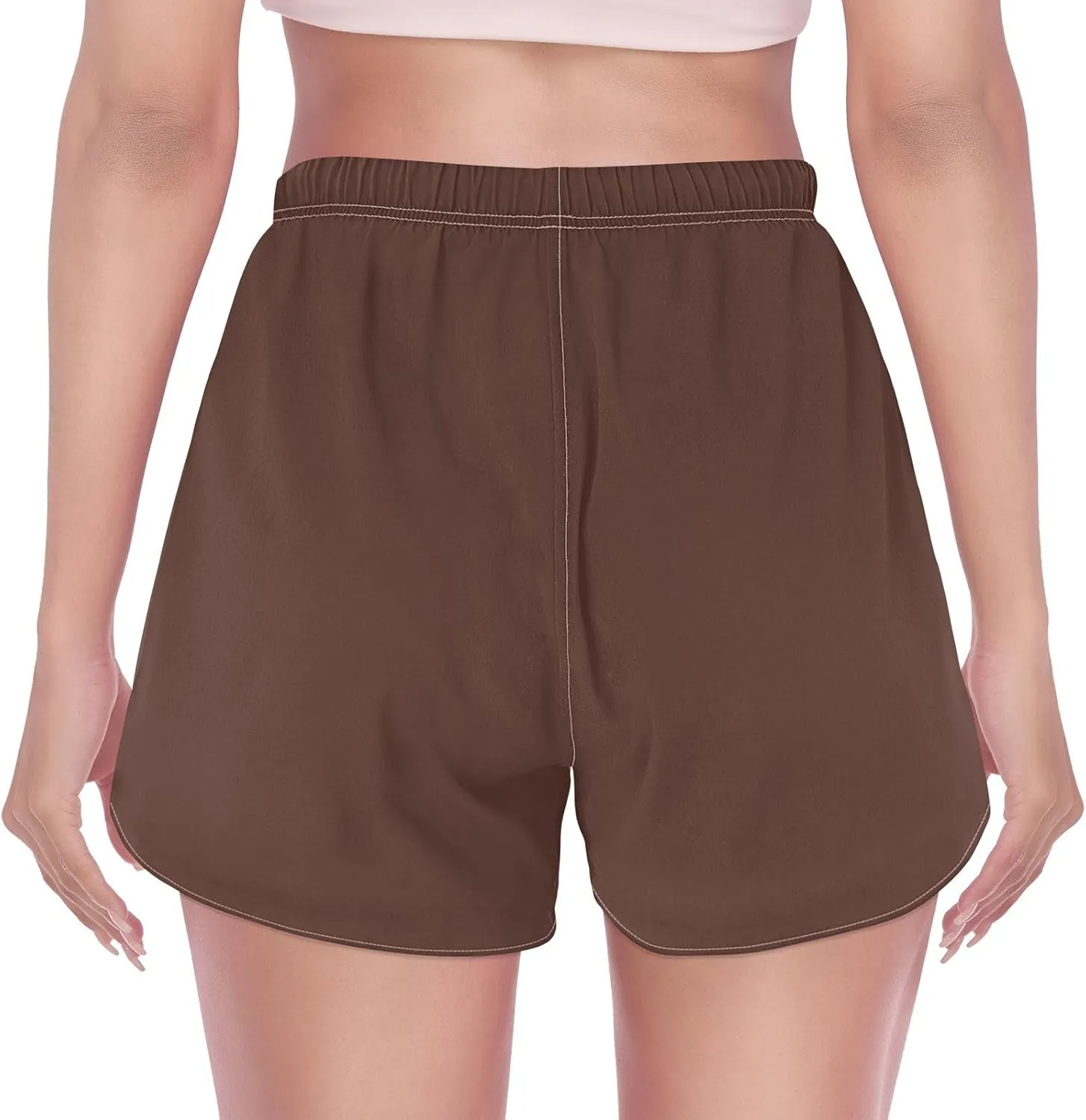 Nihoren Women's Board Shorts Quick Dry Beach Swim Shorts with Pockets Casual Athletic Shorts