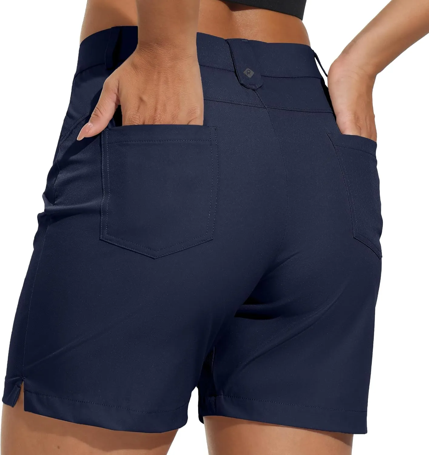 RlaGed Women's Golf Shorts Quick Dry Summer Shorts Athletic Casual Hiking Shorts with Pockets Water Resistant Travel
