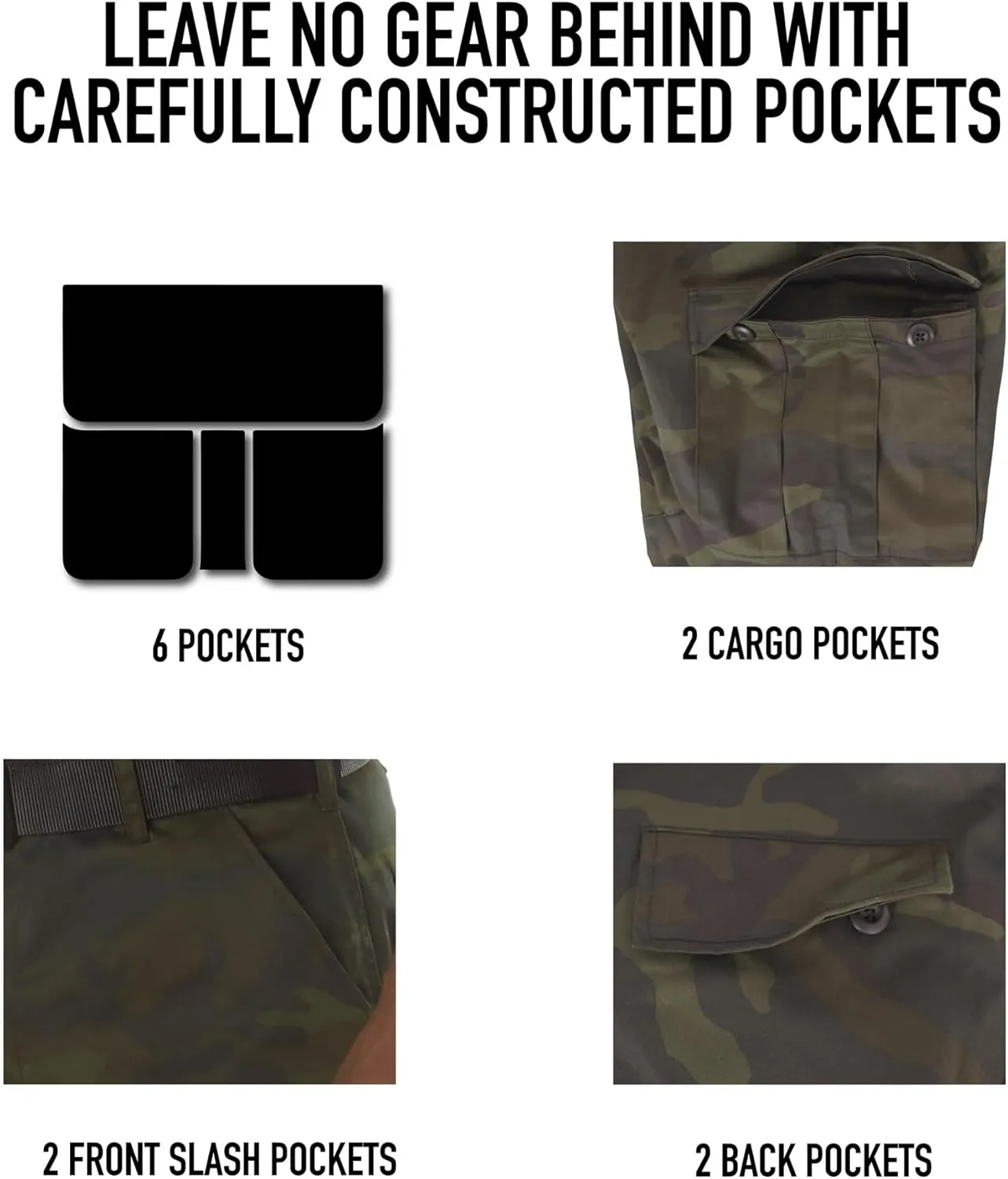 Rothco Tactical 10-8 Lightweight Field Pants