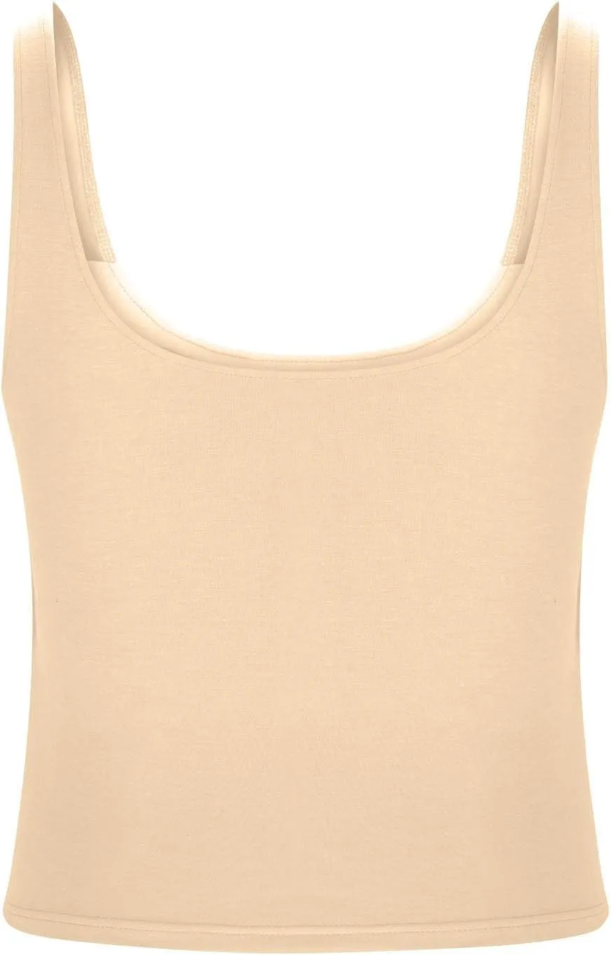Seamless Workout Tank Tops for Women Summer Racerback Sleeveless Tops with Built-in Bra U-Back Athletic Gym Yoga Shirt