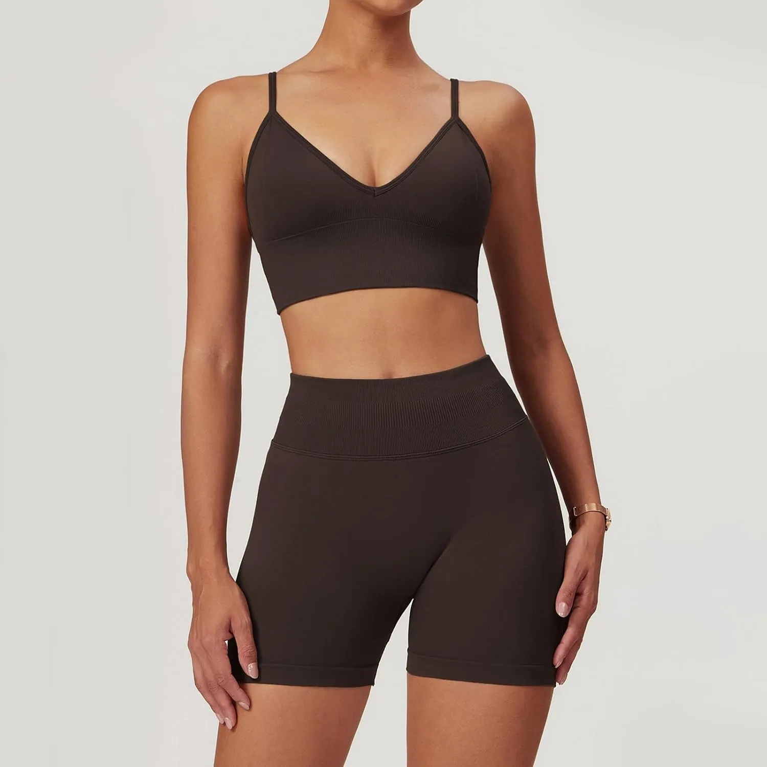 Sports Bras for Women High Support,Yoga Tank with Built in Bra,Padded Sports Bra,Crop Tank Tops Wireless Cami Shirt