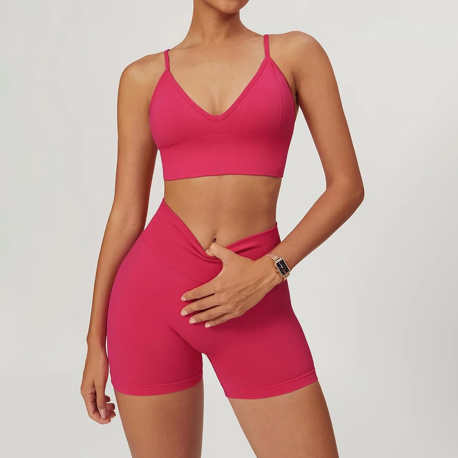 Sports Bras for Women High Support,Yoga Tank with Built in Bra,Padded Sports Bra,Crop Tank Tops Wireless Cami Shirt