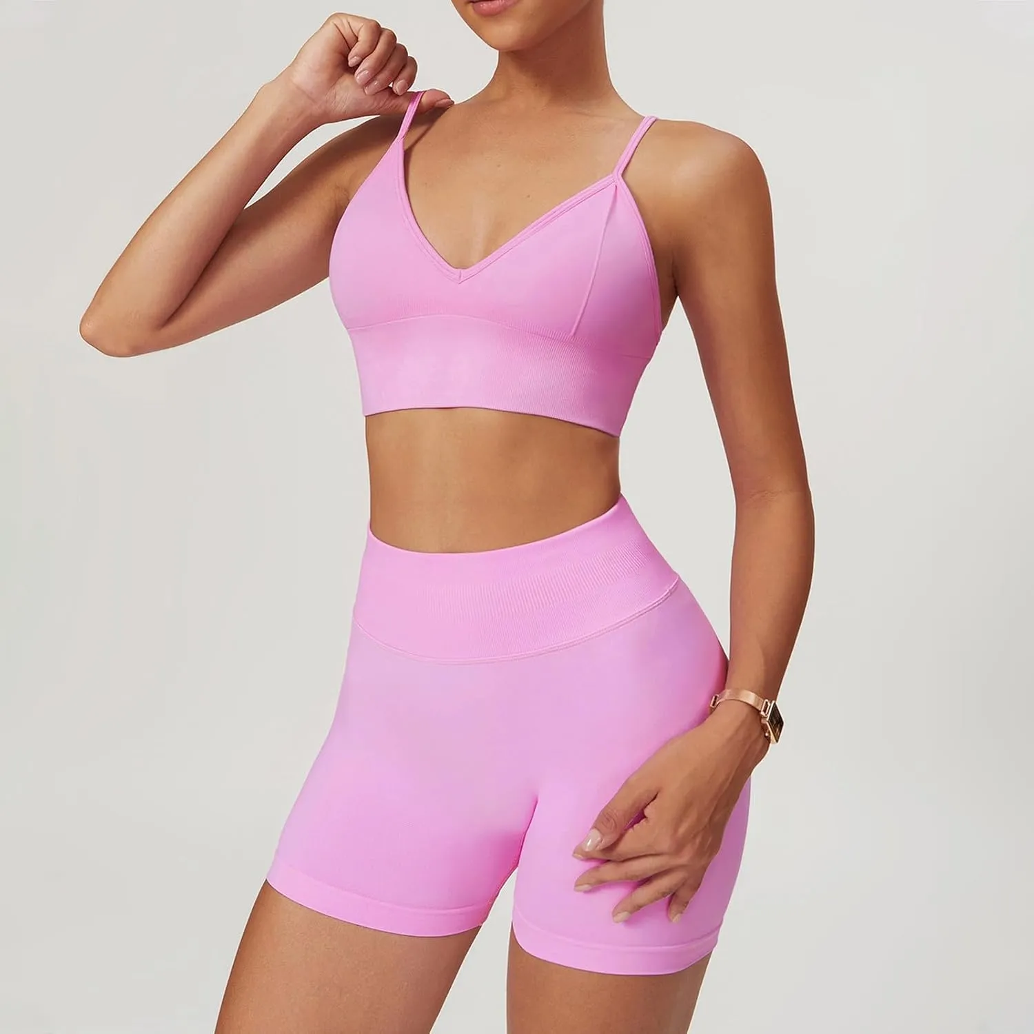 Sports Bras for Women High Support,Yoga Tank with Built in Bra,Padded Sports Bra,Crop Tank Tops Wireless Cami Shirt
