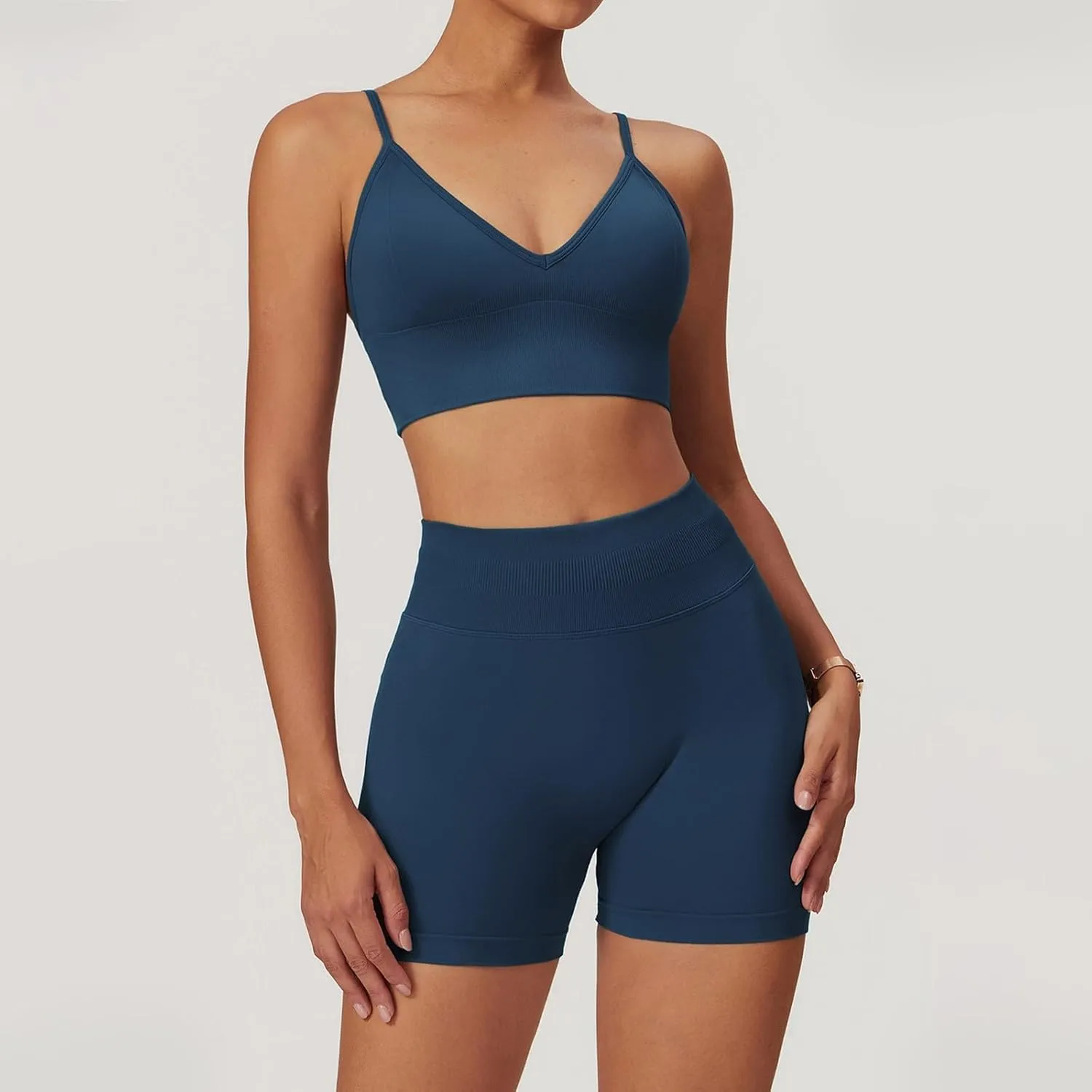 Sports Bras for Women High Support,Yoga Tank with Built in Bra,Padded Sports Bra,Crop Tank Tops Wireless Cami Shirt