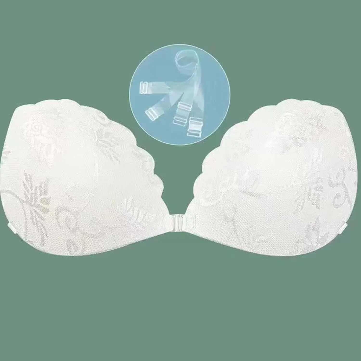 Strapless Sticky Bra Invisible Sticky Boobs Silicone Adhesive Bra Backless Pushup Lift Bra for Everyday Comfort