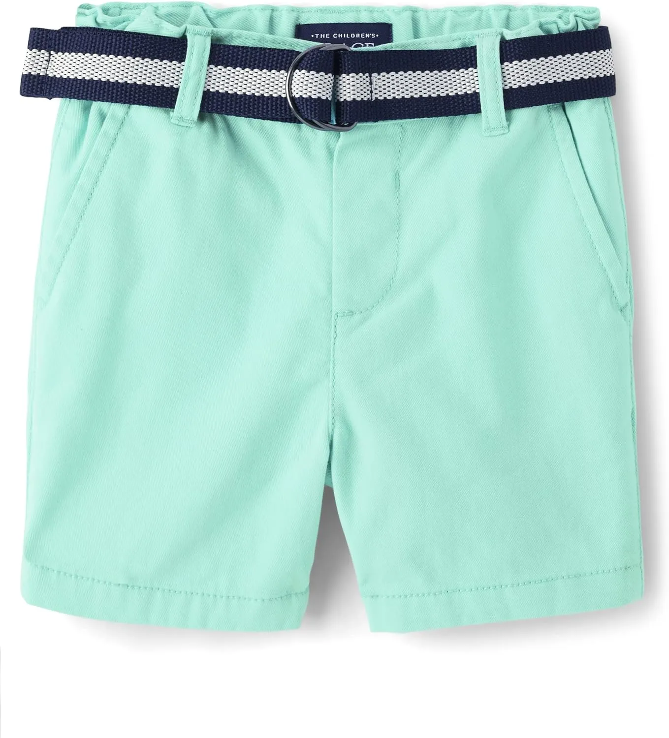 The Children's Place Baby Boys' and Toddler Twill Belted Chino Short