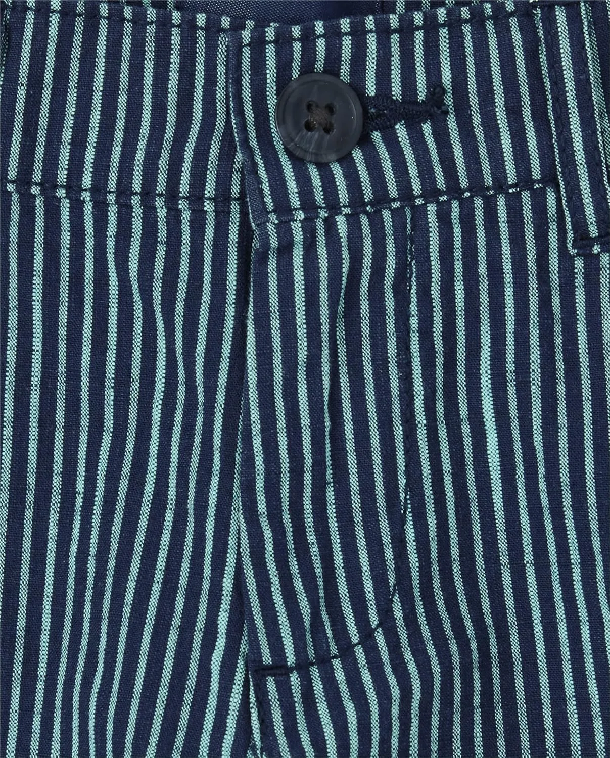 The Children's Place Boys' Print Chino Shorts Blue Radiance