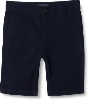 The Children's Place Boys' Print Chino Shorts Blue Radiance