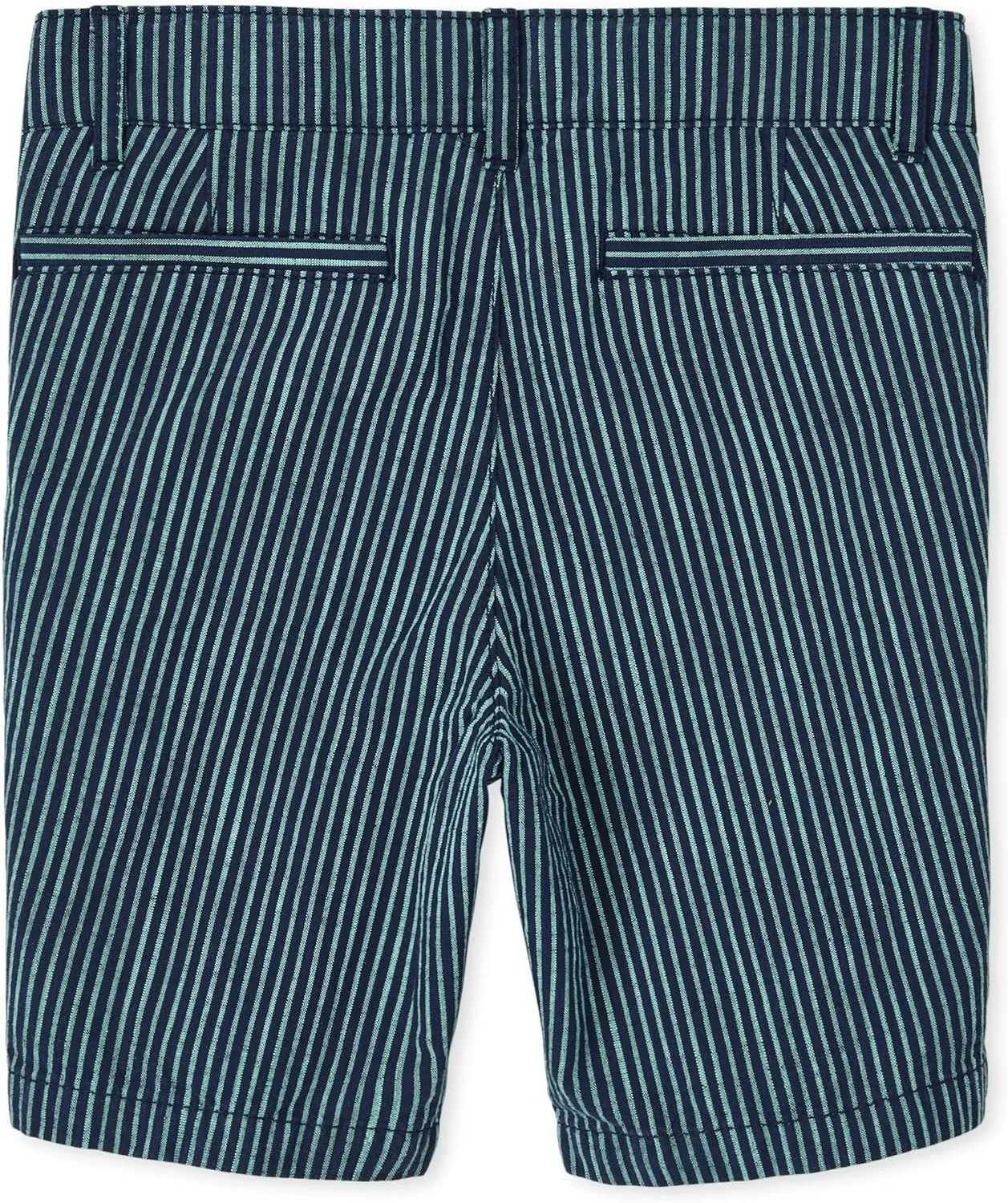 The Children's Place Boys' Print Chino Shorts Blue Radiance