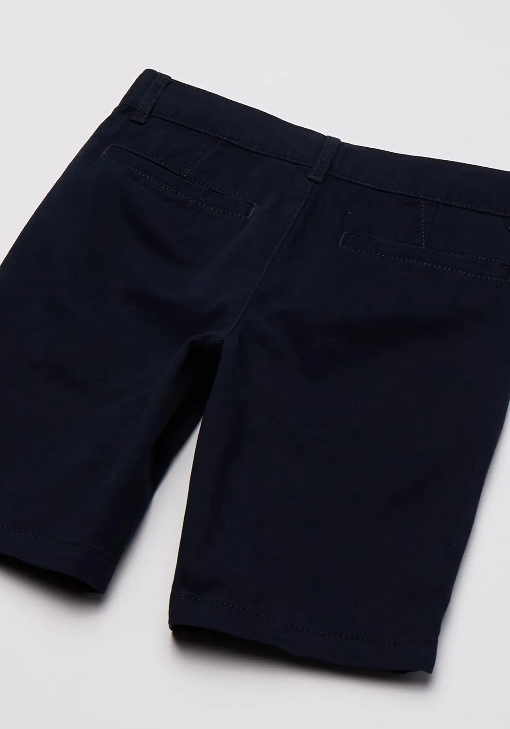 The Children's Place Boys' Print Chino Shorts Blue Radiance