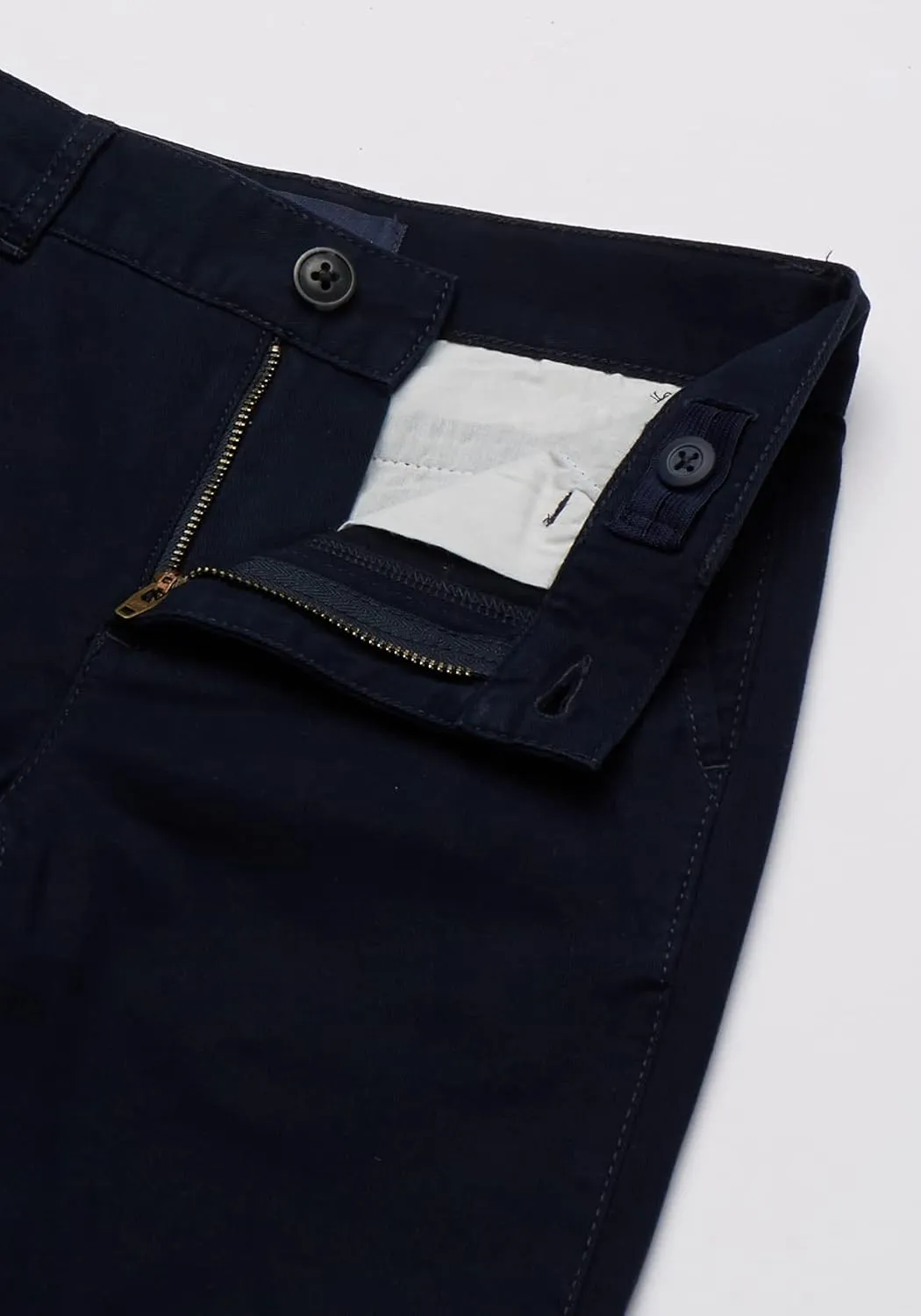 The Children's Place Boys' Print Chino Shorts Blue Radiance