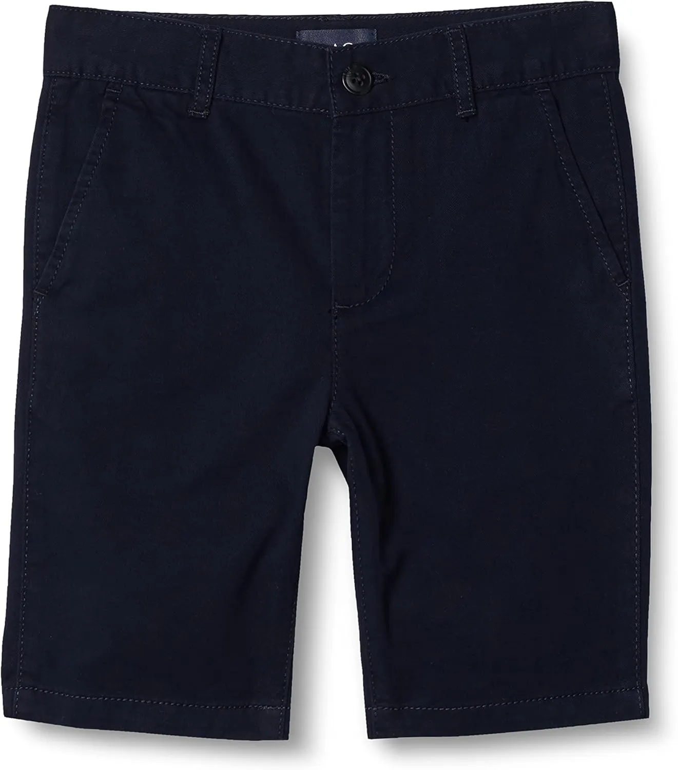 The Children's Place Boys' Print Chino Shorts Blue Radiance