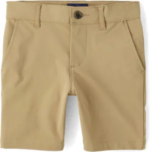The Children's Place Boys' Uniform Quick Dry Chino Shorts