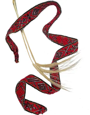 TINKUY PERU Handwoven Women’s Adjustable Waist Belt, One Size