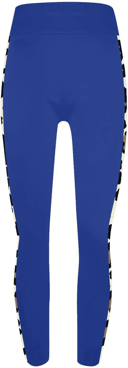Trendy Leggings for Womens 2024 Side Camo Printed Yoga Pants High Waist Stretch Seamless Compression Trousers