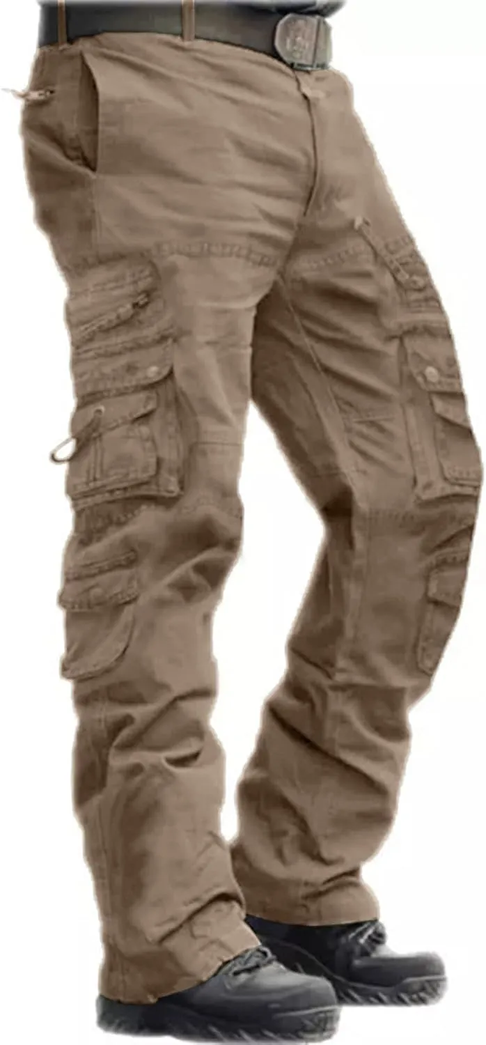 Trousers Summer 2025 Lightweight Stretch Travel Outdoor Mens Cargo Pants